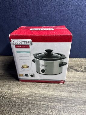 Kitchen Selectives 1.5 Qt Slow Cooker Crock Pot